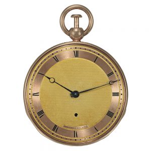 French gold Repetition à Ponts Moyenne watch Circa 1807