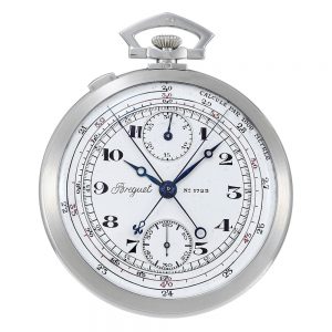 Swiss gold Art Deco split seconds chronograph Circa 1929