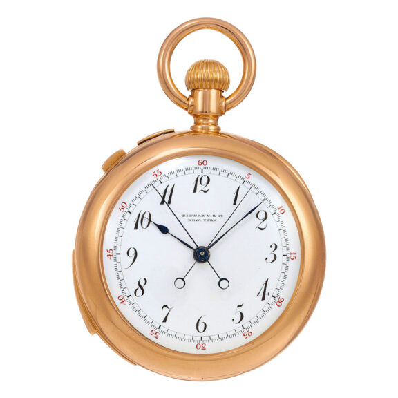 Swiss rose gold minute repeating chronograph Circa 1888