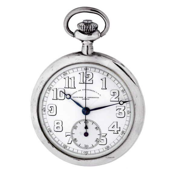 Swiss chronograph for the U.S. Army Corps of Engineers Circa 1918