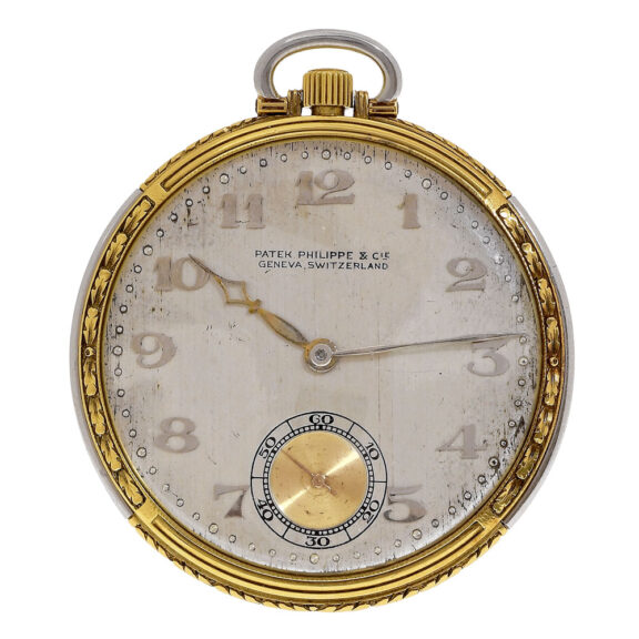 Swiss platinum and 18k gold Art Deco dress watch Circa 1925 Swiss platinum and 18k gold Art Deco dress watch Circa 1925