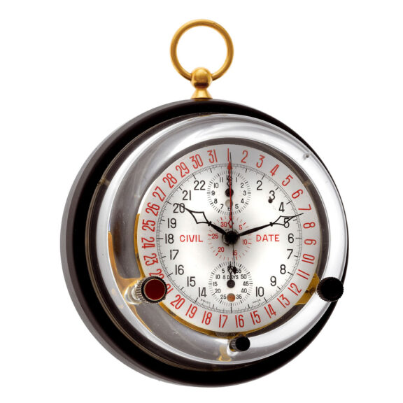 Unusual Swiss eight day going Chronomaster clock Circa 1945