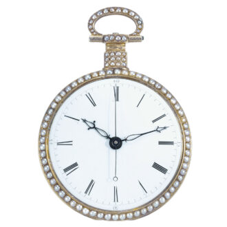 Swiss centre seconds duplex for Chinese market Circa 1860