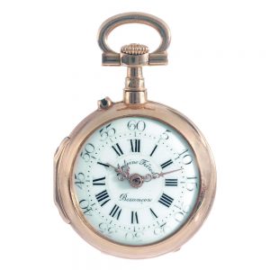 French miniature Louis XVI style pendant watch Circa 1875