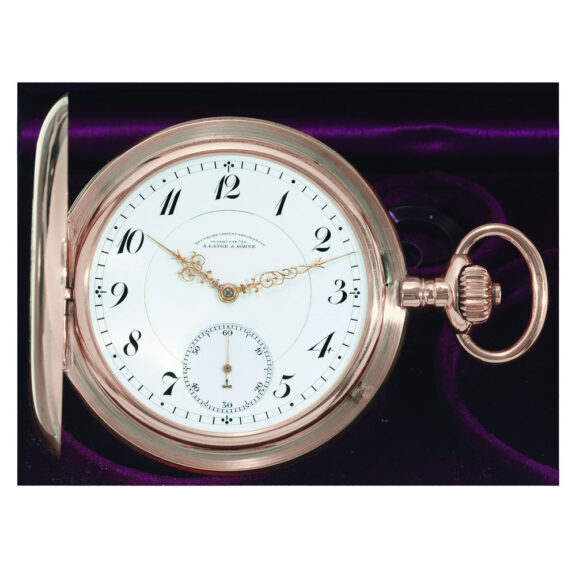German hunting cased lever pocket chronometer Circa 1914