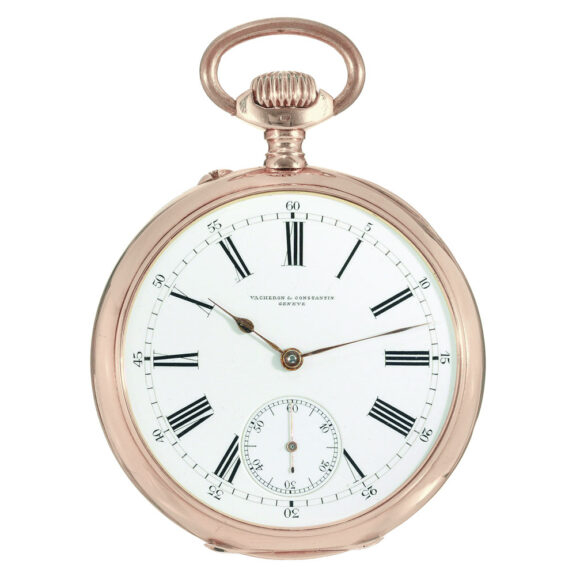 Fine Swiss 18 carat gold open faced lever watch Circa 1910