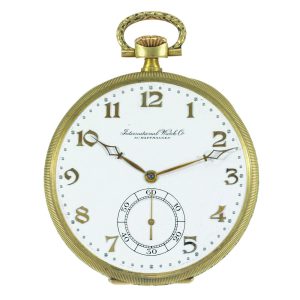 Swiss two colour gold lever Art Deco dress watch Circa 1925