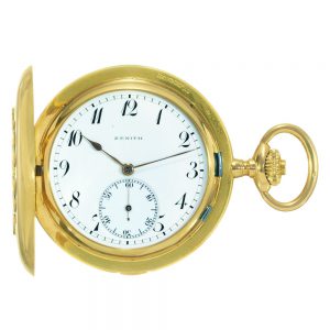 Swiss gold carillon Grande Sonnerie clockwatch Circa 1910