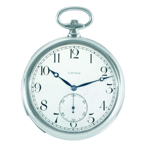 Elegant French platinum repeating lever watch Circa 1925