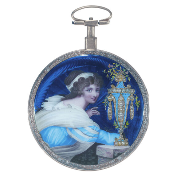 Decorated Swiss gold verge for the Chinese market Circa 1795