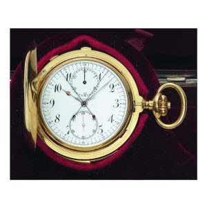 Italian gold repeating split seconds chronograph Circa 1910