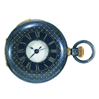 Exceptionally rare Swiss repeating lever with alarm Circa 1881