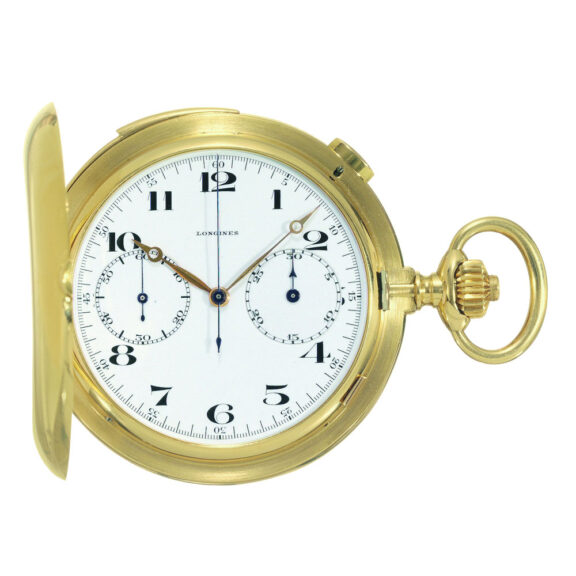 Important Swiss gold repeating lever chronograph Circa 1929