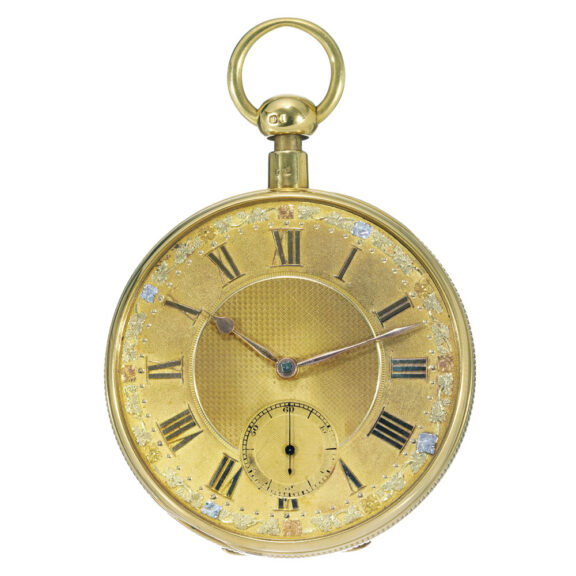 Early English gold minute repeating lever Circa 1826-1827