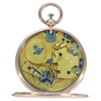 English rose gold quarter repeating cylinder watch Circa 1815