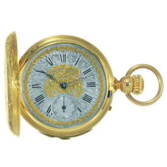 Swiss gold repeating lever for the Hispanic market Circa 1880