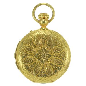 Swiss gold repeating lever for the Hispanic market Circa 1880