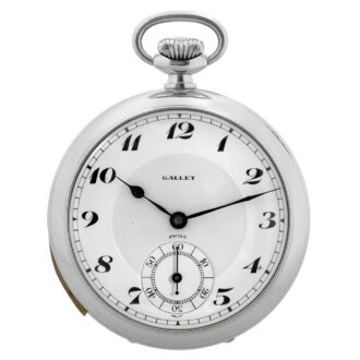 Swiss nickel-chrome minute repeating lever watch Circa 1935