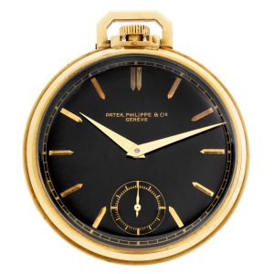Swiss gold open faced lever keyless dress watch Circa 1944