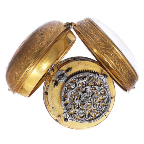French single handed Louis XIV oignon watch Circa 1690
