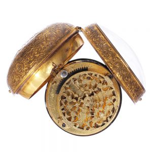 Early French single handed Louis XIV oignon watch Circa 1685