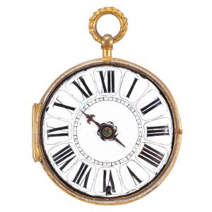 English single handed Louis XIV oignon watch Circa 1710