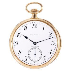 Thin Swiss 18k gold minute repeating lever watch Circa 1918