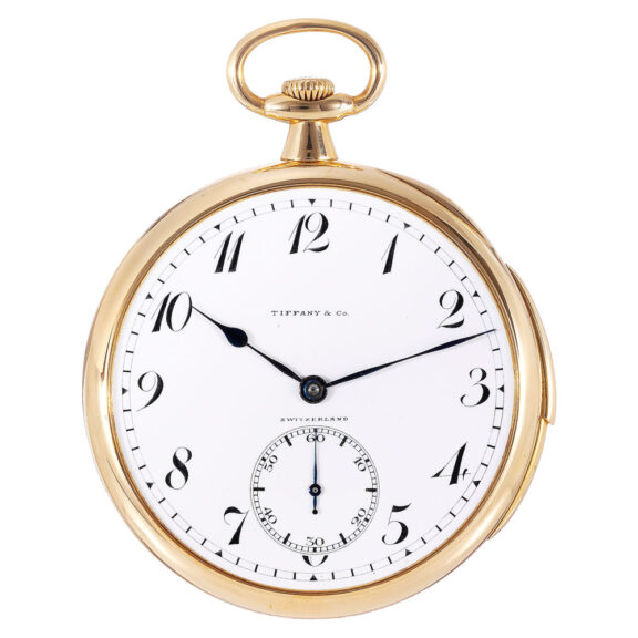 Thin Swiss 18k gold minute repeating lever watch Circa 1918