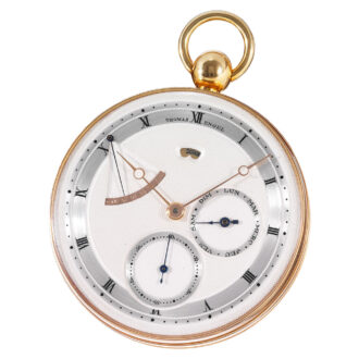 German lever with 30 hour power reserve indication Circa 1985