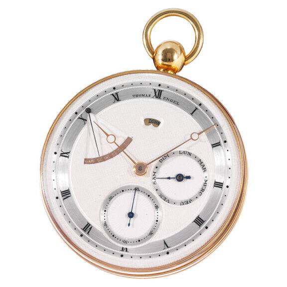 German lever with 30 hour power reserve indication Circa 1985