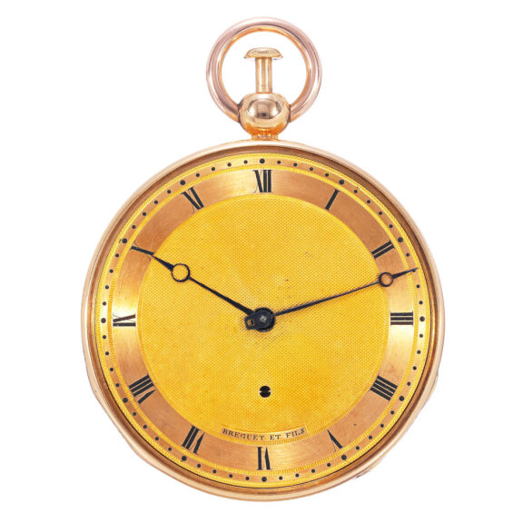 French 18k gold Repetition à Ponts Moyenne watch Circa 1807
