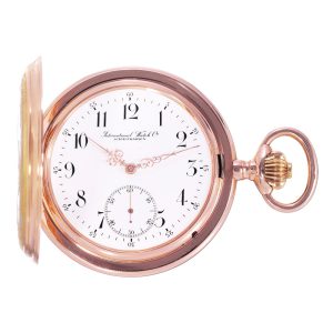 Swiss rose gold hunting cased lever pocket watch Circa 1910