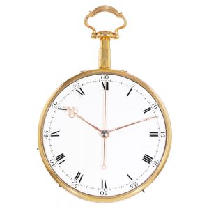 English gilt two tune musical coach watch Circa 1780
