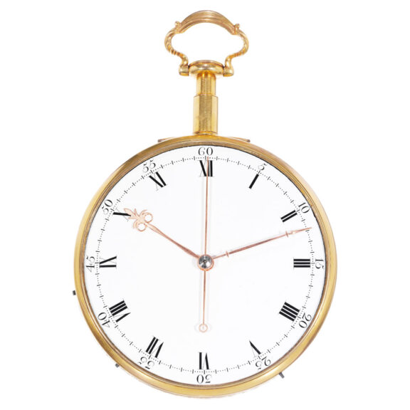 English gilt two tune musical coach watch Circa 1780