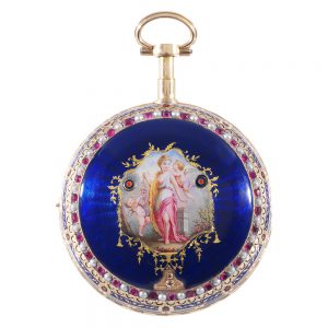 English gold clockwatch for the Chinese market Circa 1785