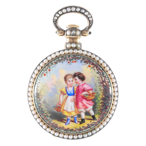 Swiss centre seconds watch for the Chinese market Circa 1870