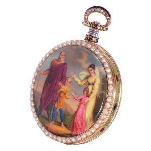 English centre seconds duplex for Chinese market Circa 1815