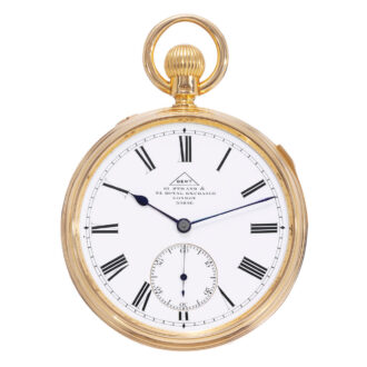 English gold minute repeating lever pocket watch Circa 1882