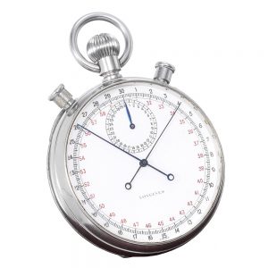 Large Swiss stainless steel 1/10th second timer Circa 1939