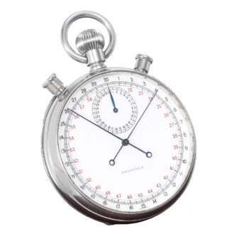 Large Swiss stainless steel 1/10th second timer Circa 1939