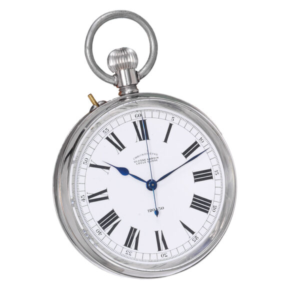 Swiss indirect centre seconds deck chronometer Circa 1939