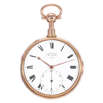 English 18k gold repeating deck chronometer Circa 1811-1812