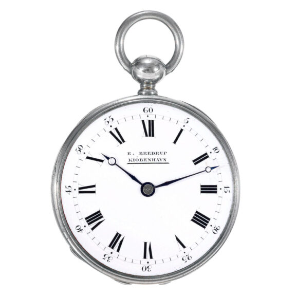 Rare and unusual Danish silver pocket chronometer Circa 1820 Rare and unusual Danish silver pocket chronometer Circa 1820