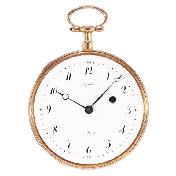 Extremely rare French 18k rose gold repeating lever Circa 1809