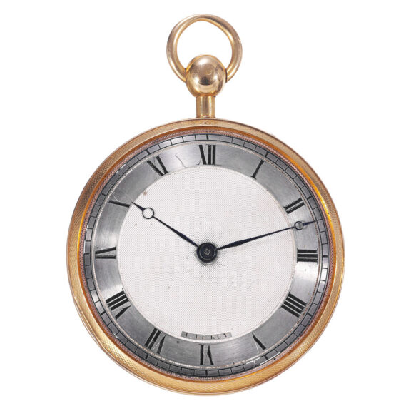 French gold quarter repeating cylinder pocket watch Circa 1821