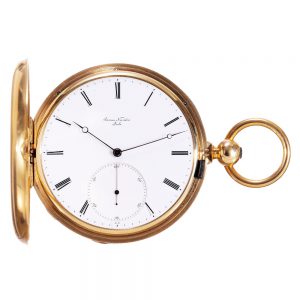 Swiss gold chronometer for the American market Circa 1860