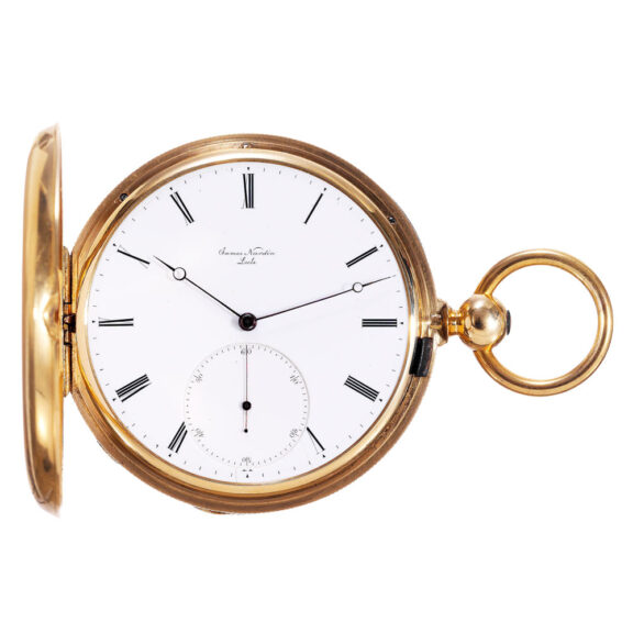 Swiss gold chronometer for the American market Circa 1860