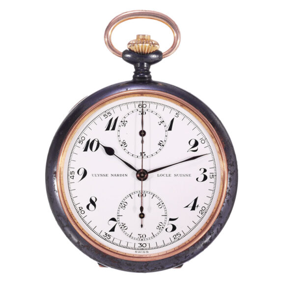 Swiss lever chronograph with 30 minute register Circa 1925 Swiss lever chronograph with 30 minute register Circa 1925