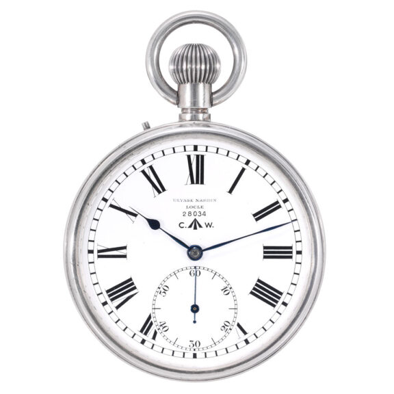 Swiss silver lever deck watch for the British Navy Circa 1938Swiss silver lever deck watch for the British Navy Circa 1938