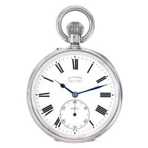 Swiss silver lever deck watch for the German Navy Circa 1939